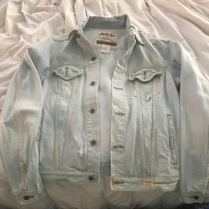 Distressed Jean jacket